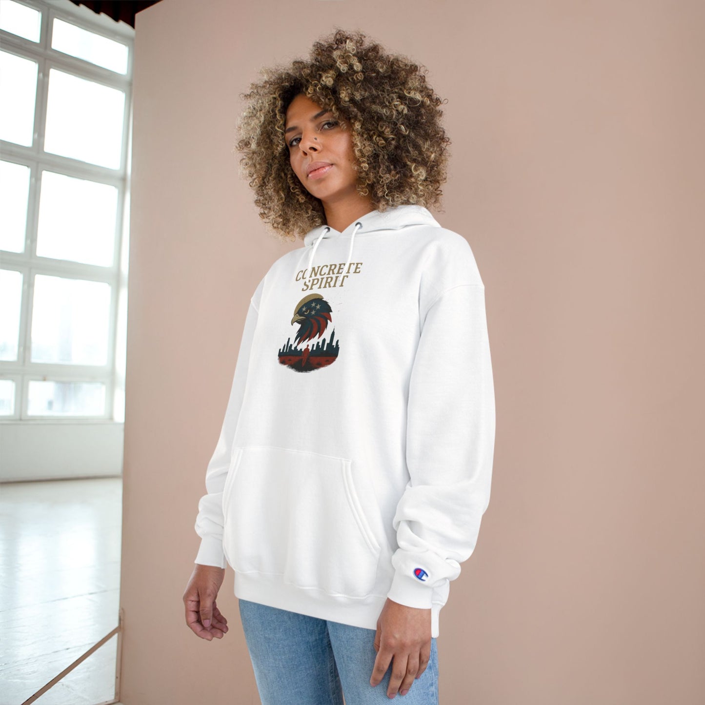 Unisex Concrete Spirit Champion Hoodie