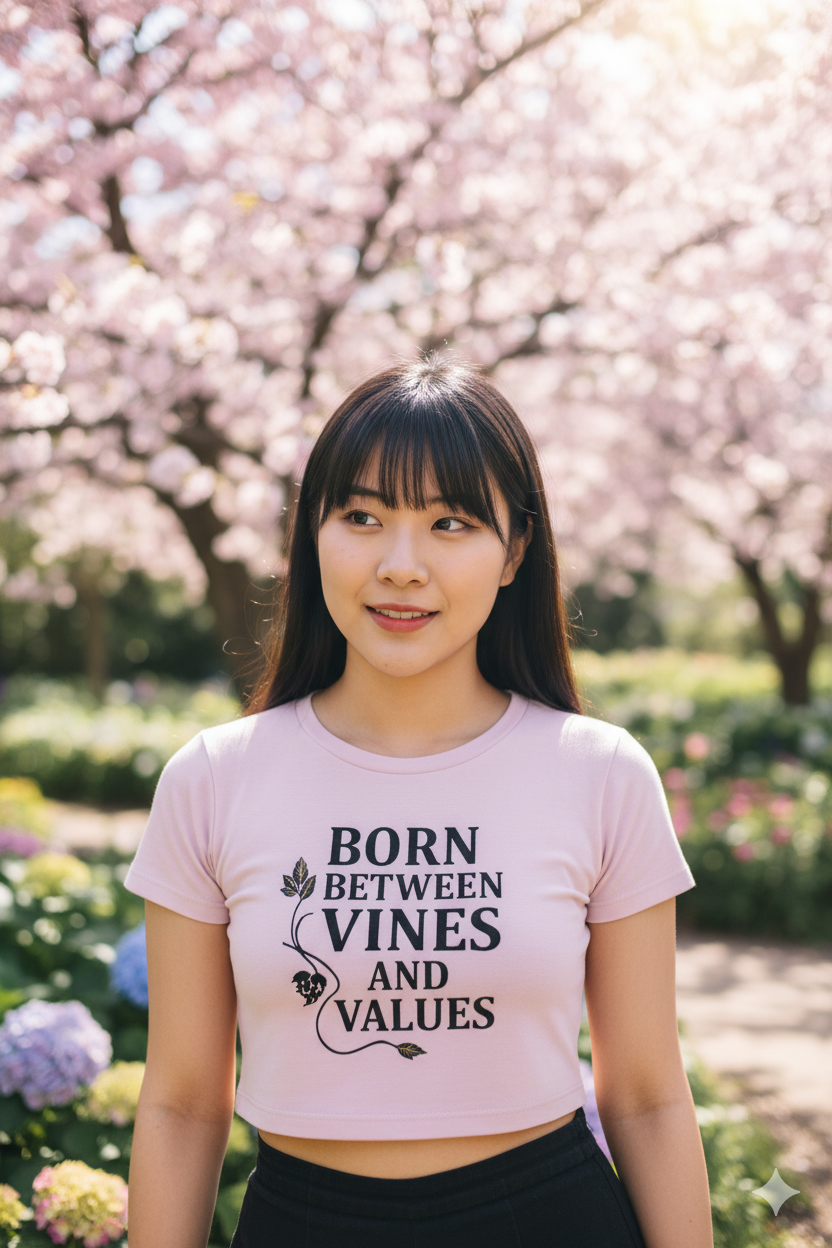 Baby Tee, Born Between Vines