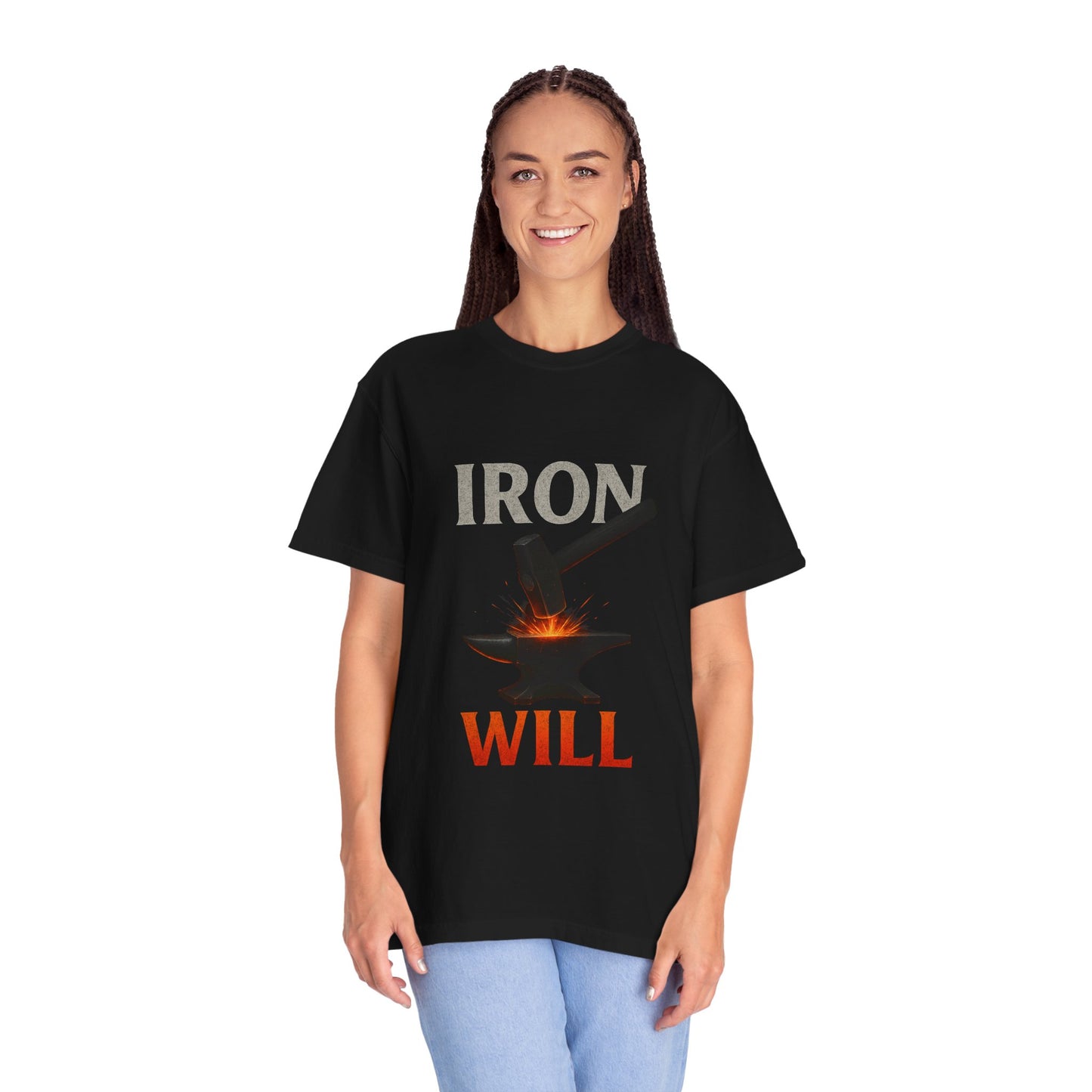 Iron Will Unisex Garment-Dyed T-shirt | Motivational Tee