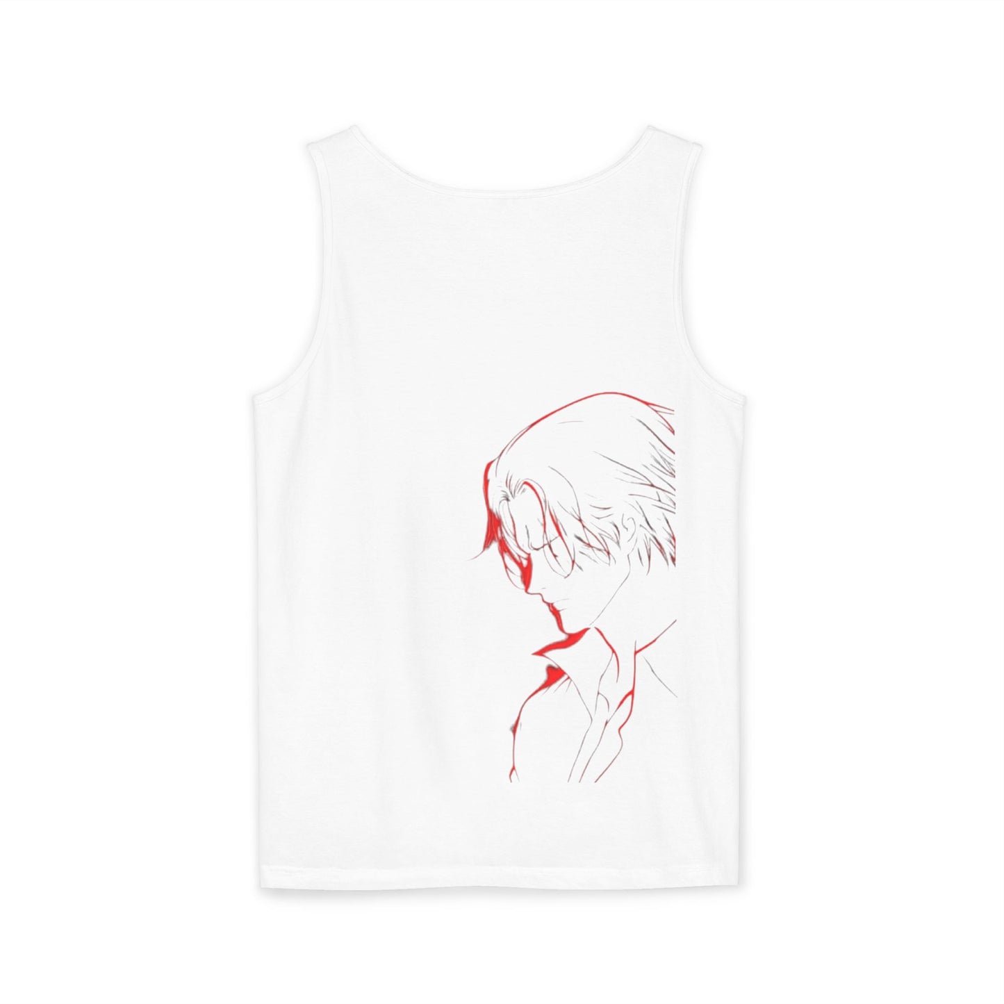 Garment-Dyed Graphic Tank Top