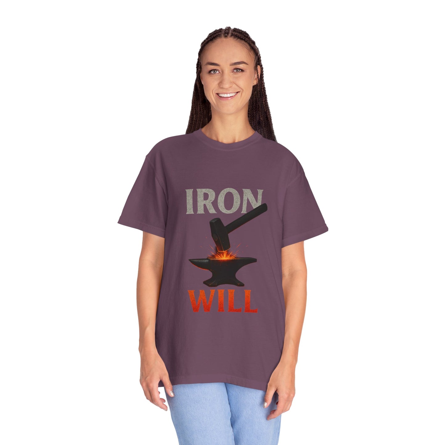 Iron Will Unisex Garment-Dyed T-shirt | Motivational Tee