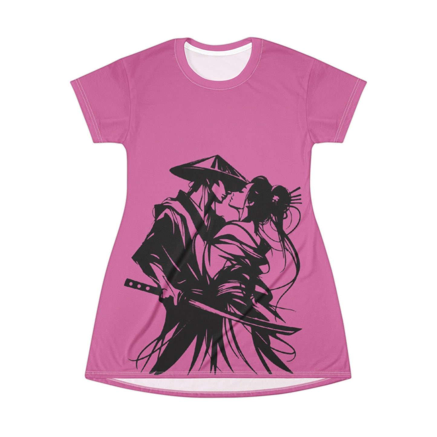 Samurai Romance T-Shirt Dress