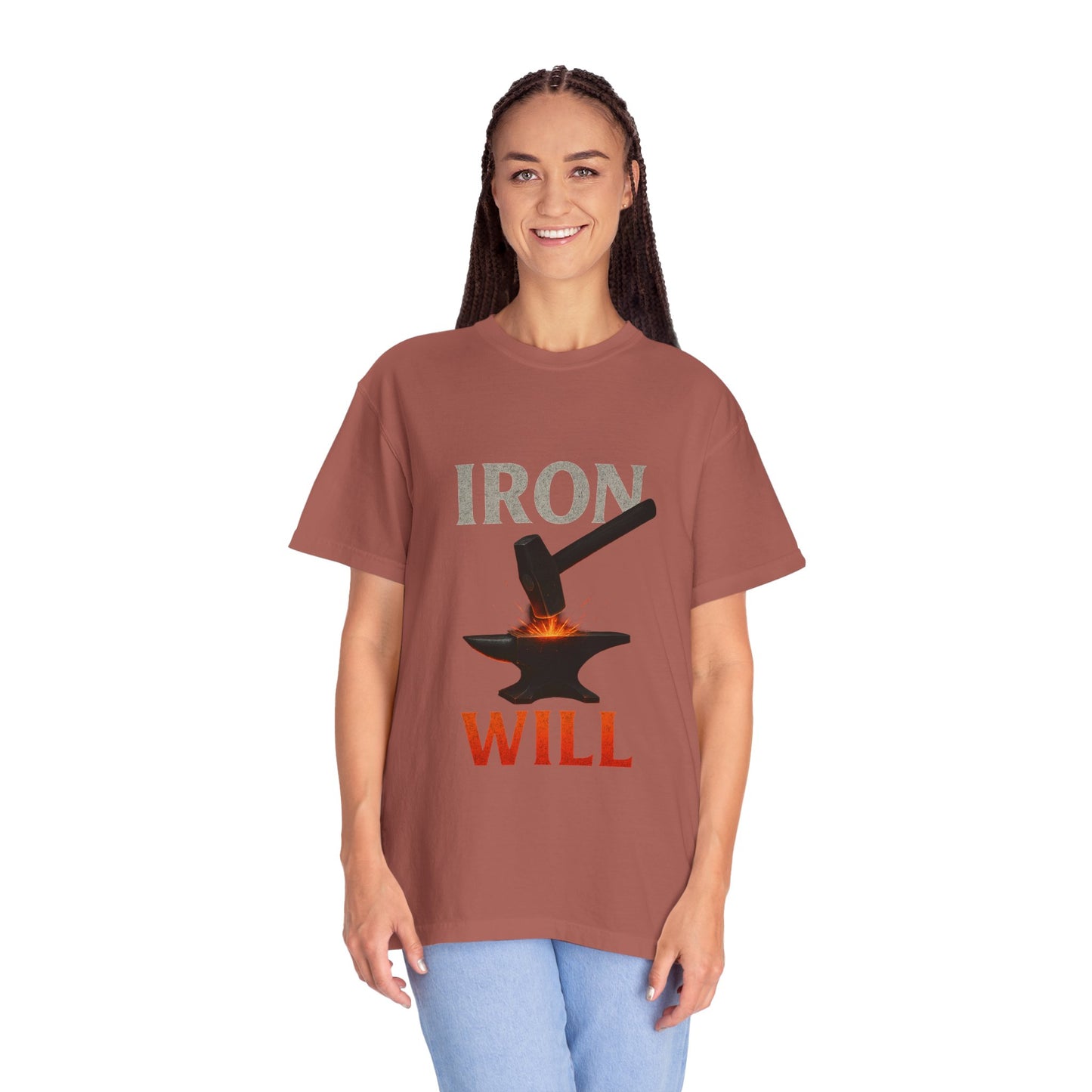 Iron Will Unisex Garment-Dyed T-shirt | Motivational Tee