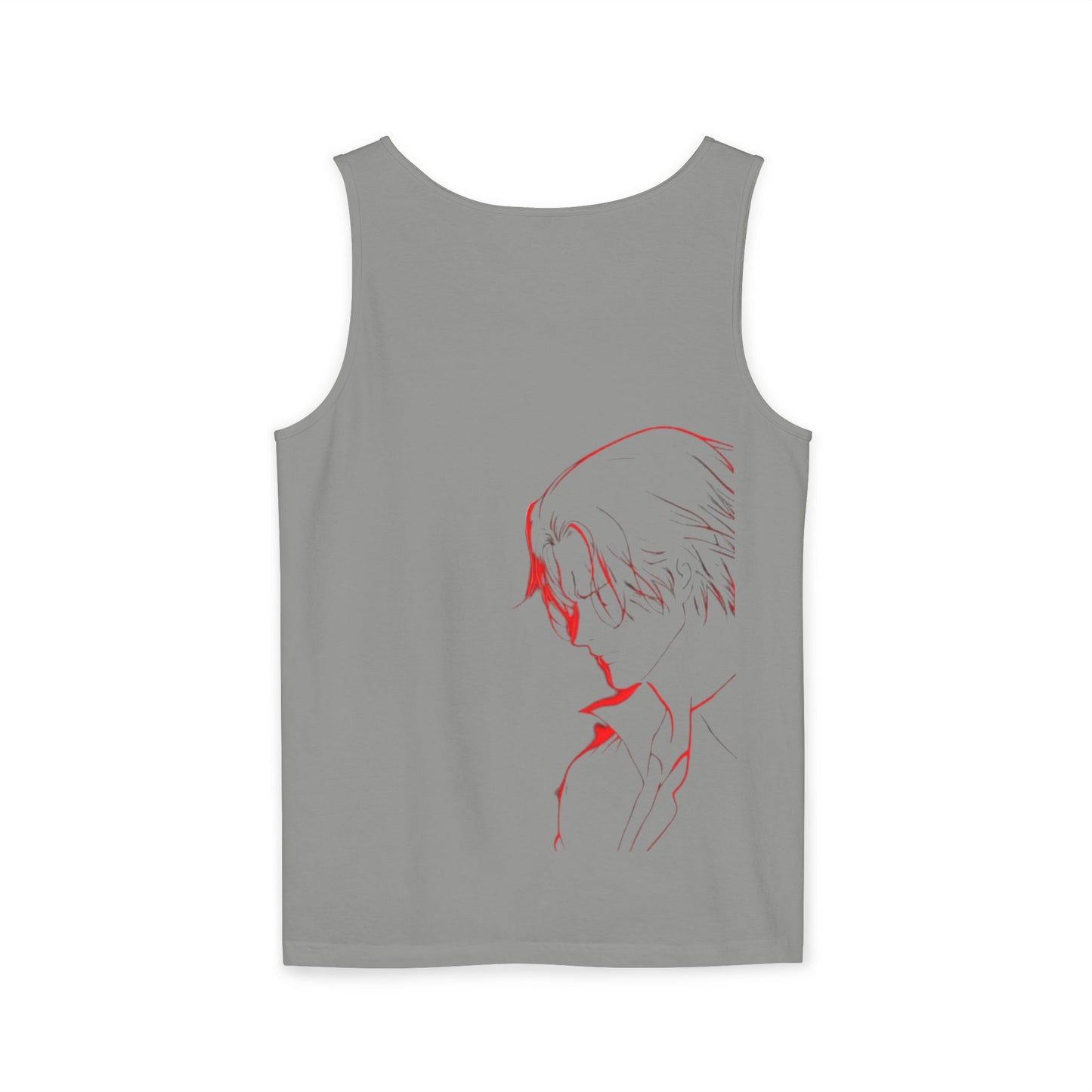 Garment-Dyed Graphic Tank Top