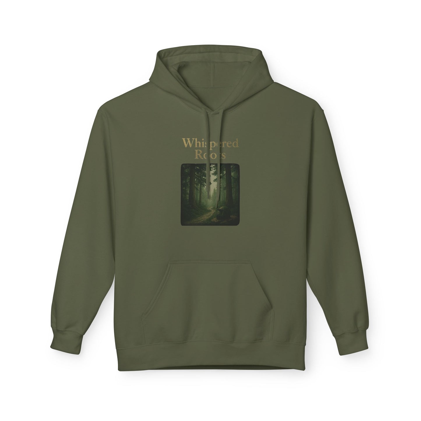 Unisex Whispered Roots Hoodie for Nature Lovers
