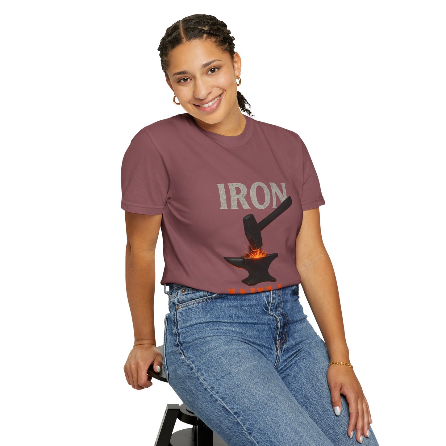Iron Will Unisex Garment-Dyed T-shirt | Motivational Tee