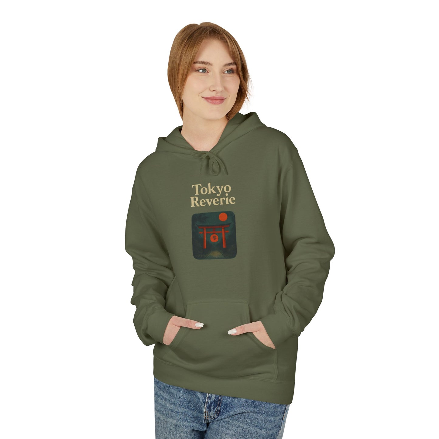 Unisex Tokyo Reverie Fleece Hoodie