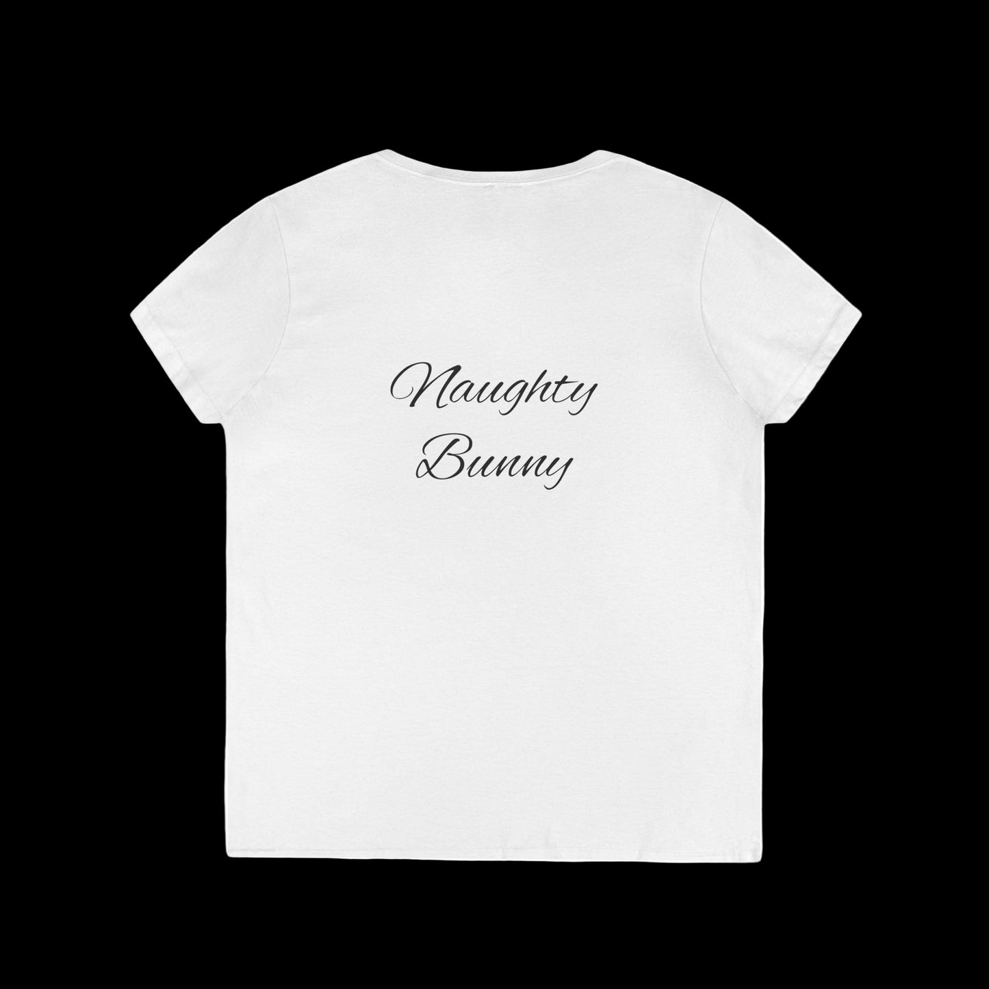 Cute Bunny V-Neck T-Shirt