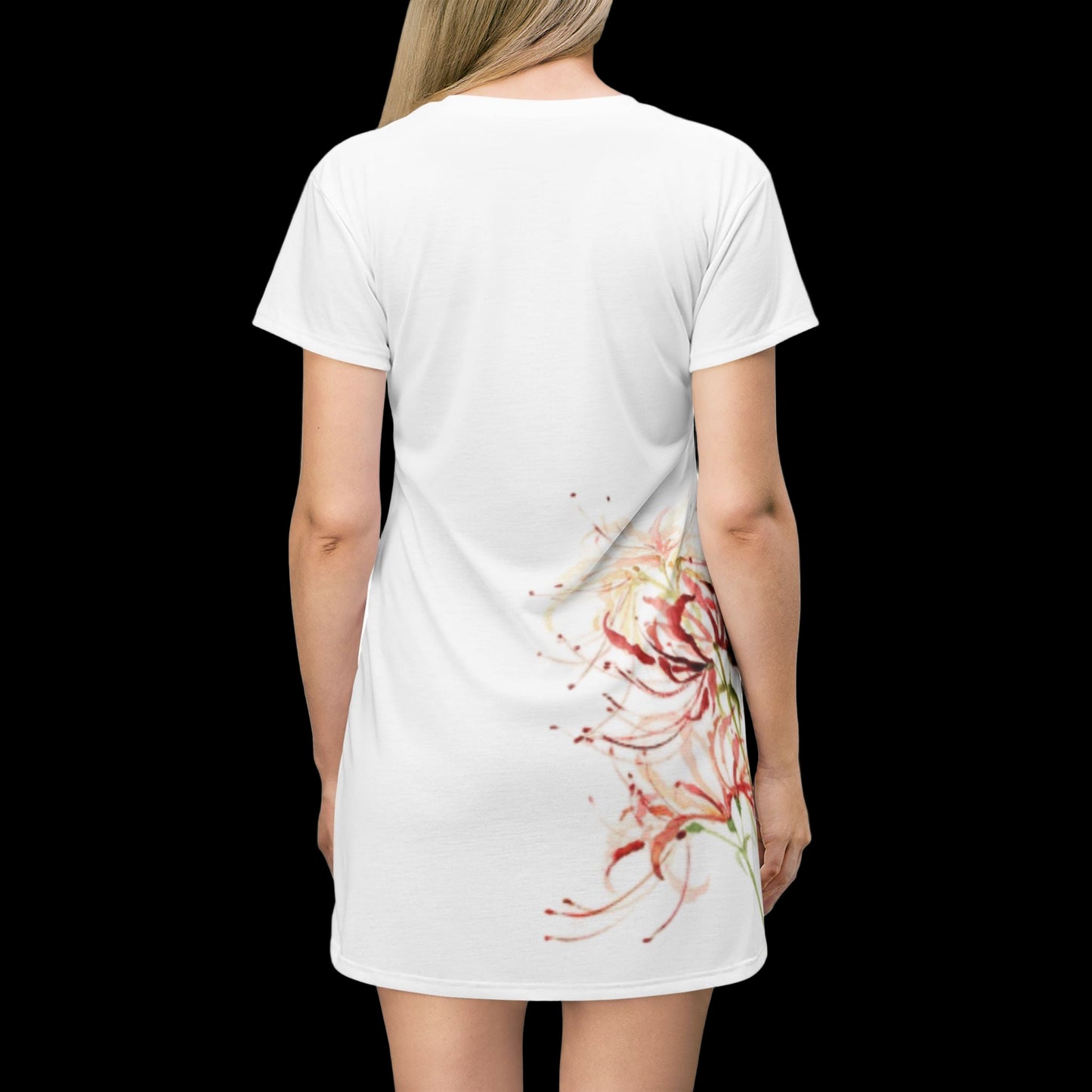 Floral Print T-Shirt Dress