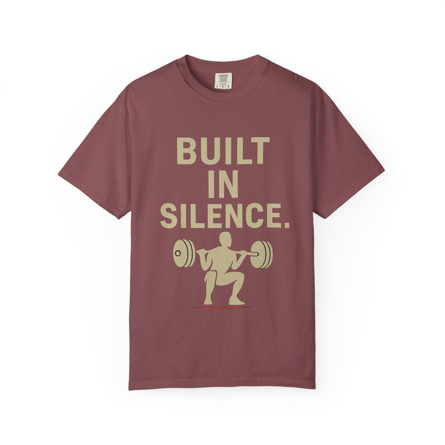 Built in Silence Unisex T-Shirt | Motivational Gym Tee
