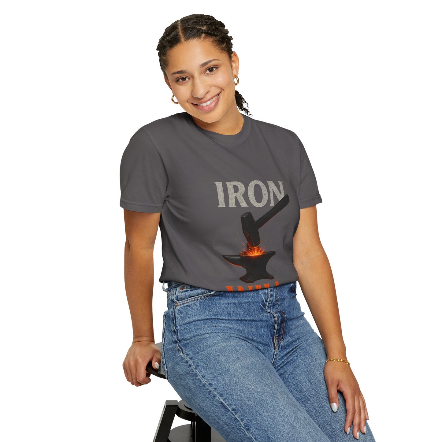 Iron Will Unisex Garment-Dyed T-shirt | Motivational Tee