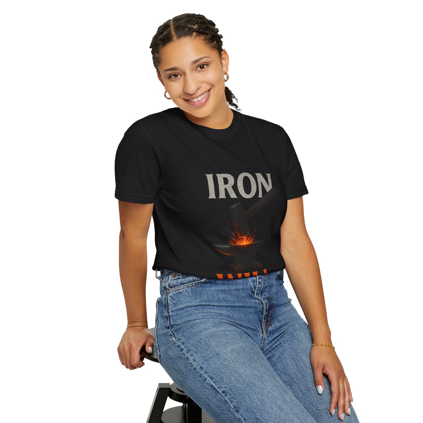 Iron Will Unisex Garment-Dyed T-shirt | Motivational Tee