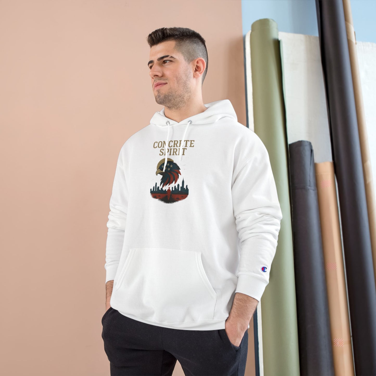 Unisex Concrete Spirit Champion Hoodie