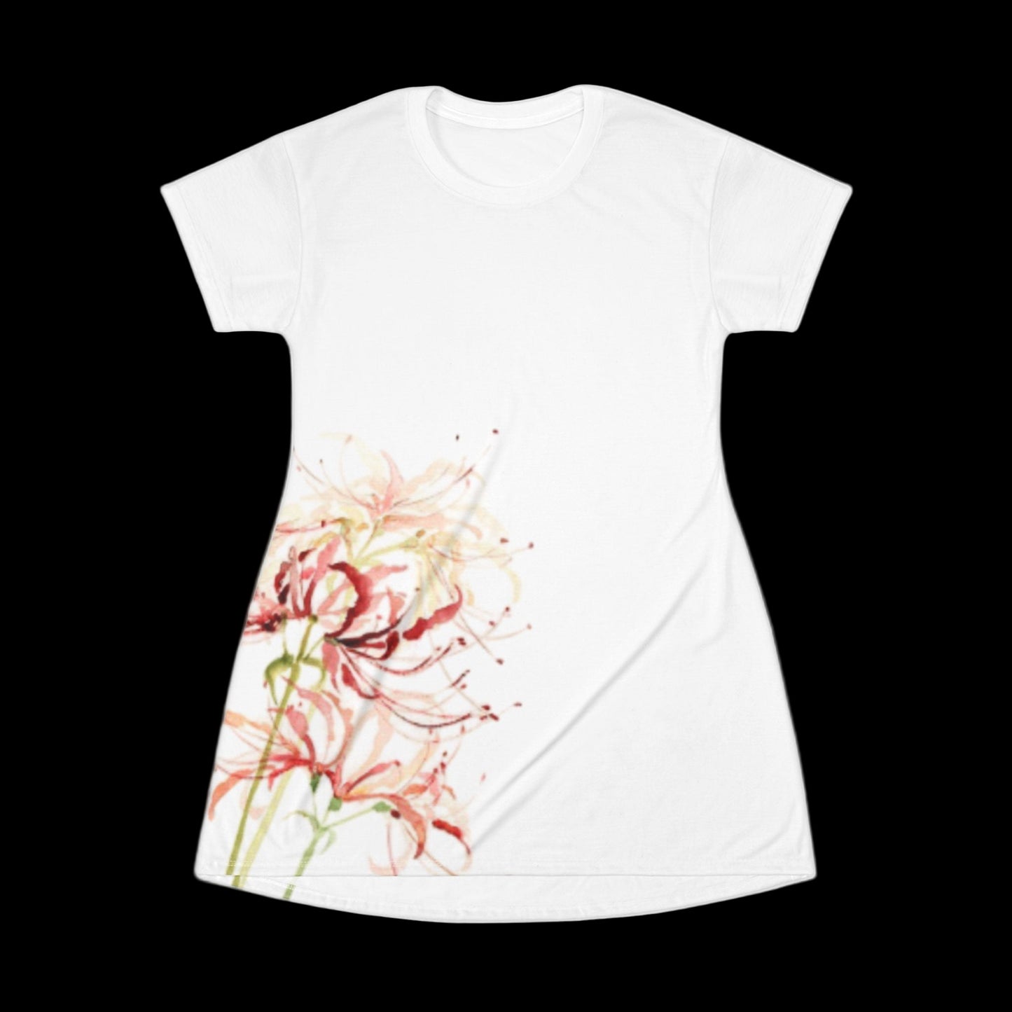 Floral Print T-Shirt Dress