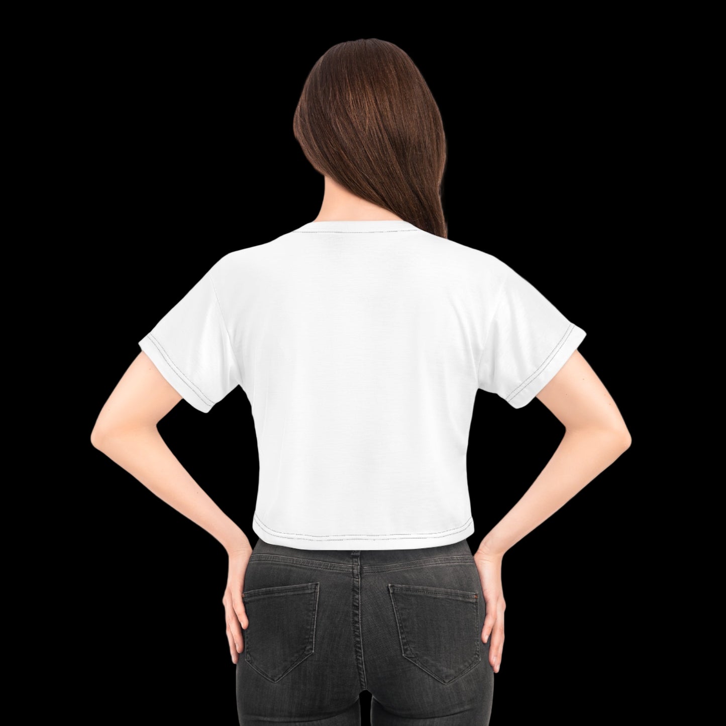 Born Between Vines and Values Cropped Tee