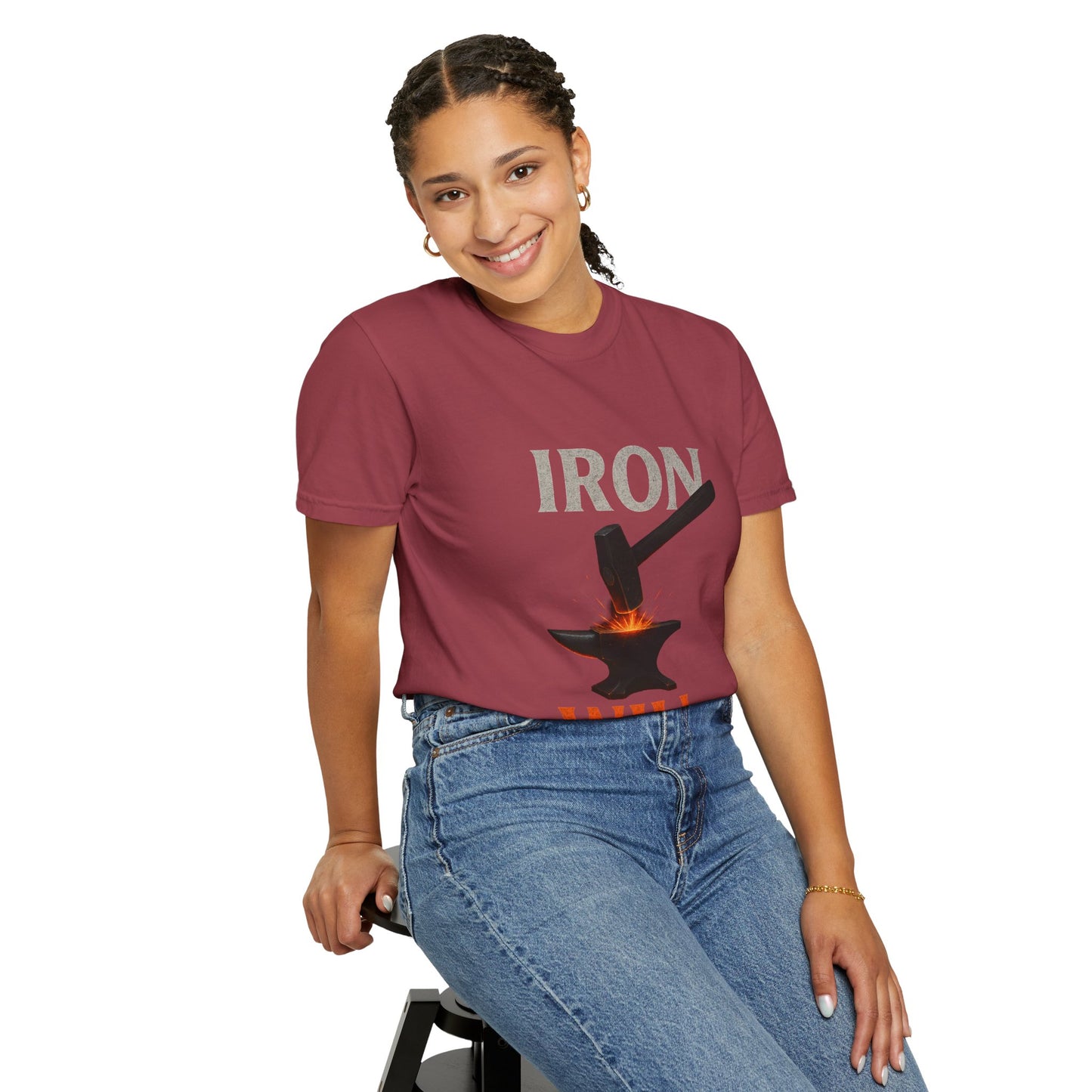 Iron Will Unisex Garment-Dyed T-shirt | Motivational Tee