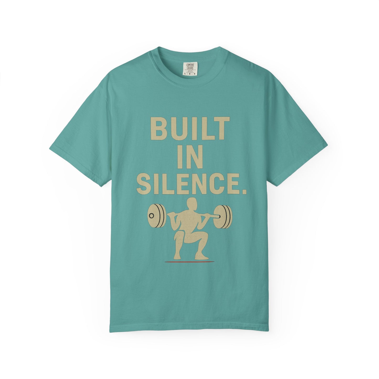Built in Silence Unisex T-Shirt | Motivational Gym Tee