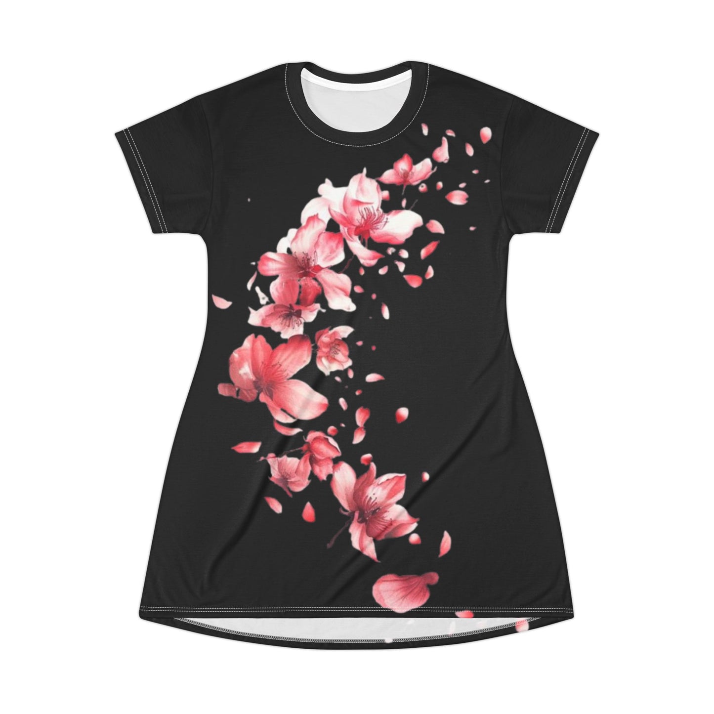Floral Blossom T-Shirt Dress