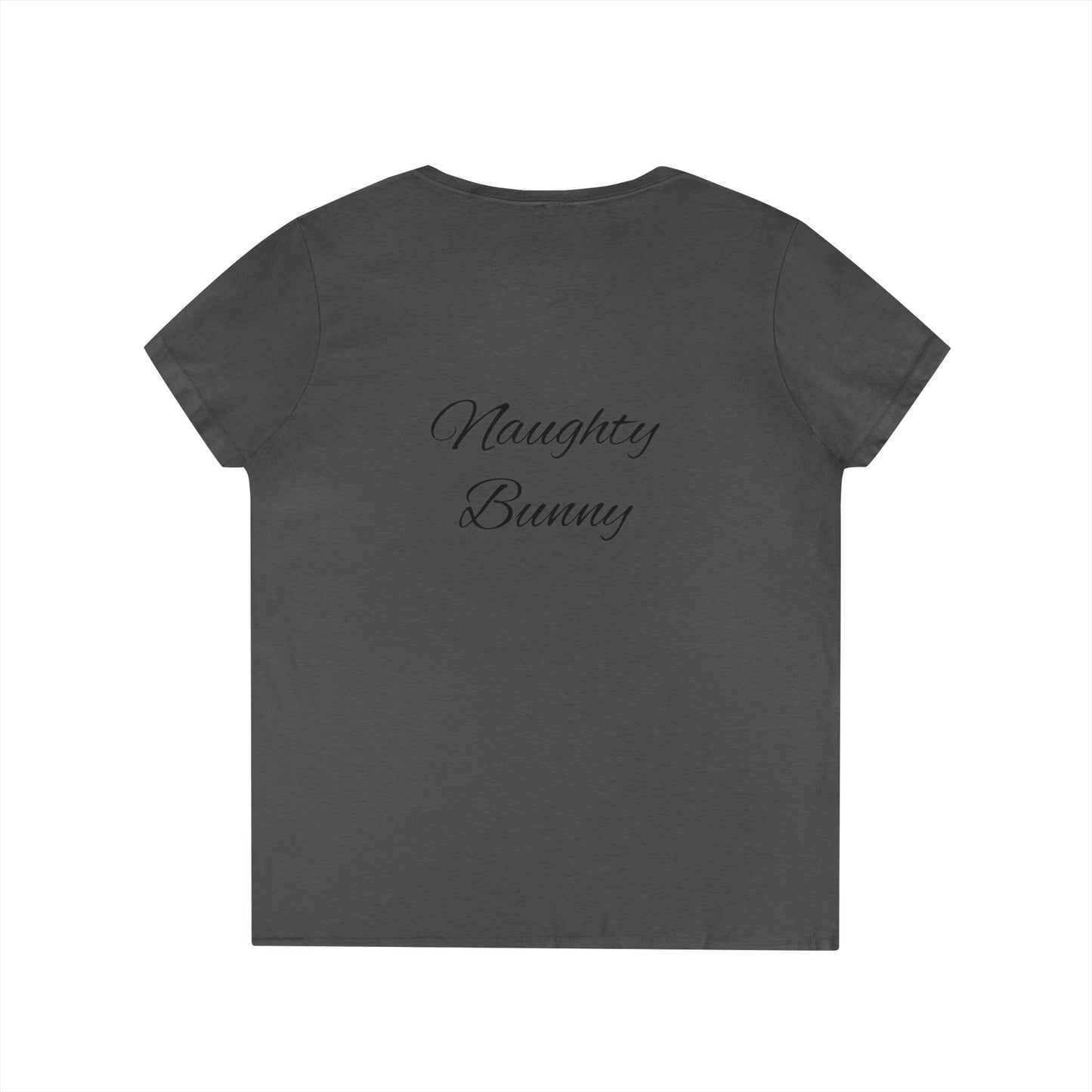 Cute Bunny V-Neck T-Shirt