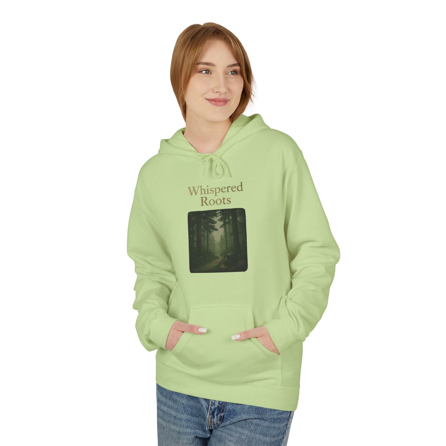 Unisex Whispered Roots Hoodie for Nature Lovers