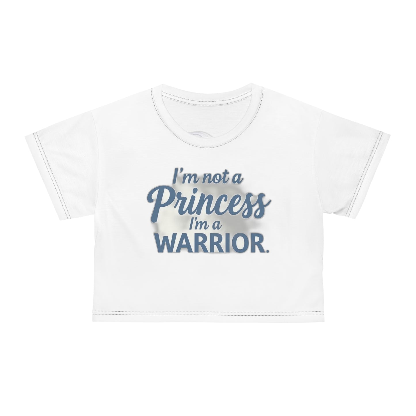 Empowering Warrior Crop Tee
