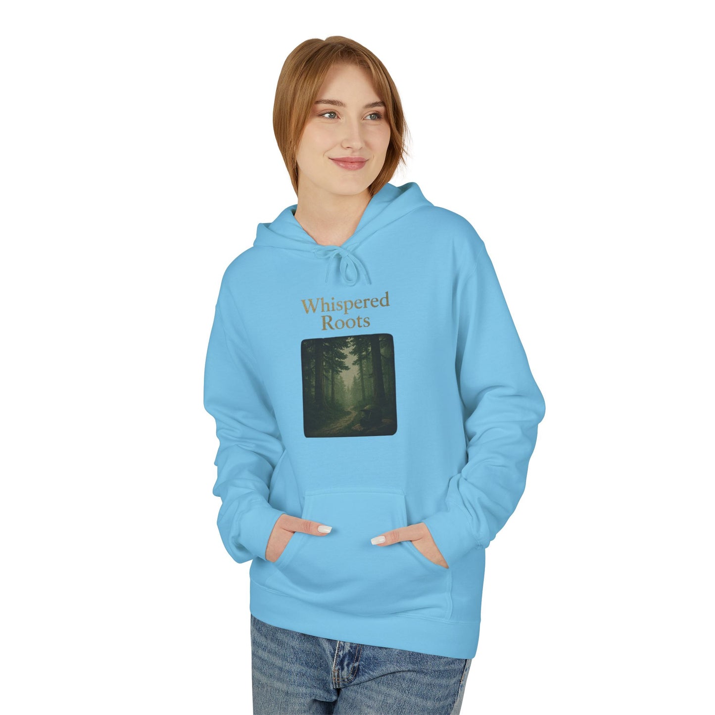 Unisex Whispered Roots Hoodie for Nature Lovers