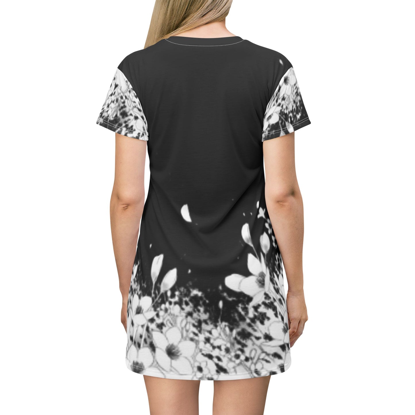 Floral Vibe T-Shirt Dress