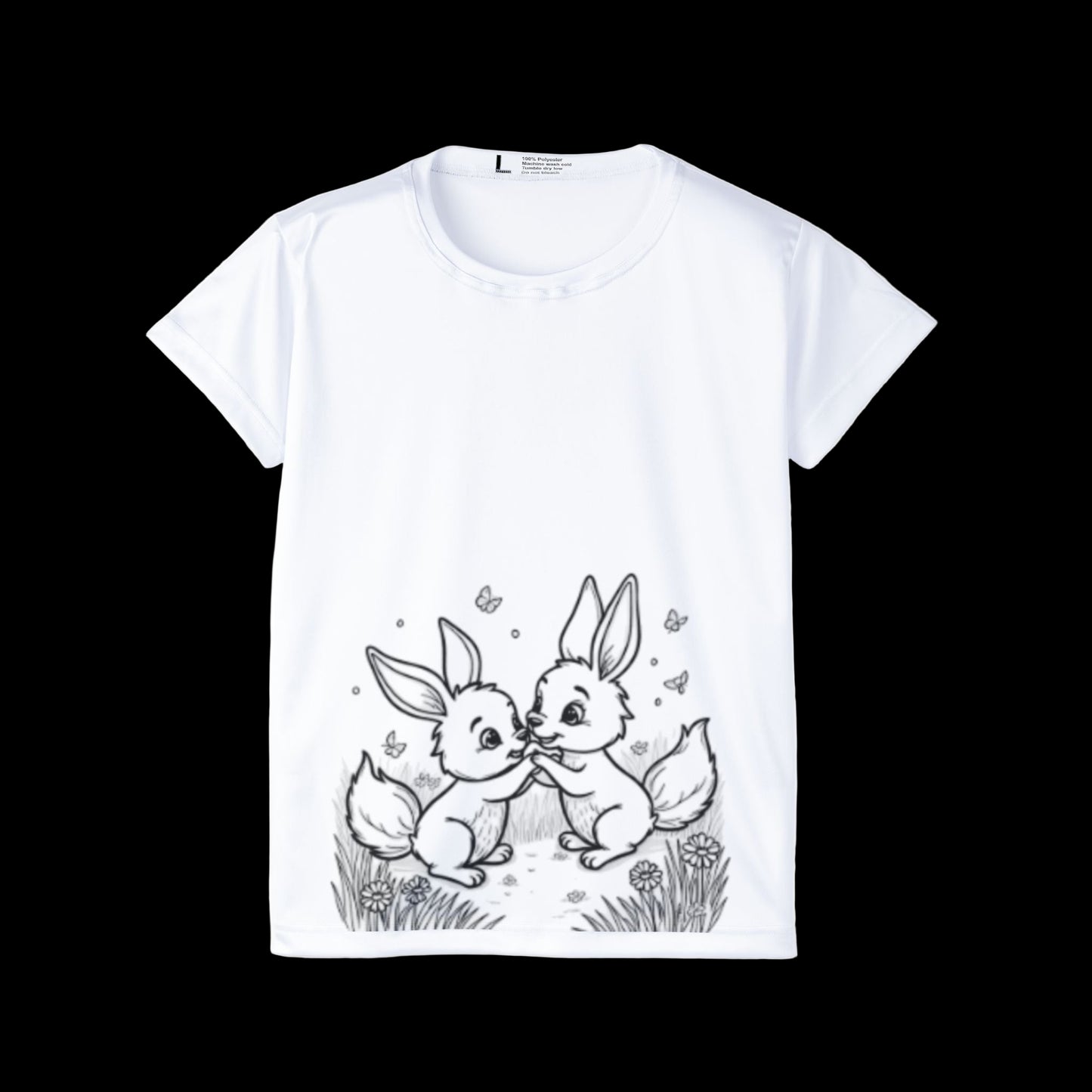 Women's Sports Jersey - Cute Rabbit Pair