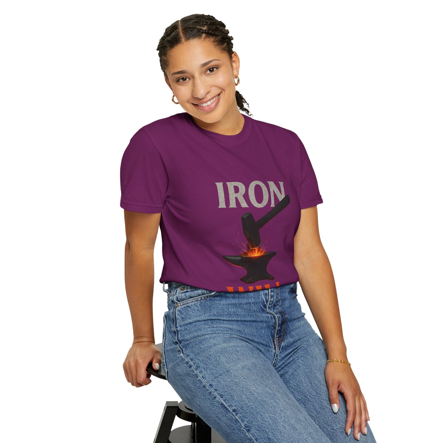 Iron Will Unisex Garment-Dyed T-shirt | Motivational Tee