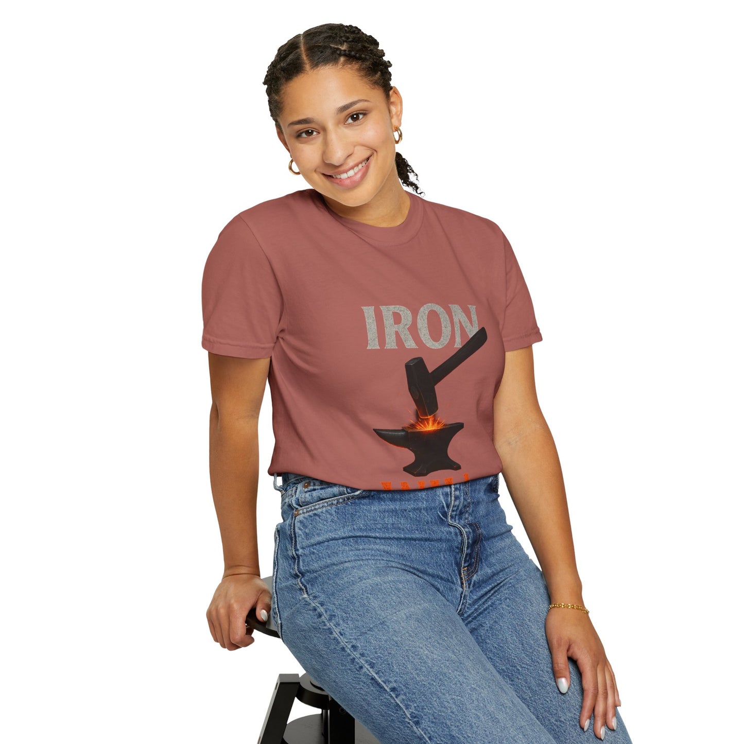 Iron Will Unisex Garment-Dyed T-shirt | Motivational Tee