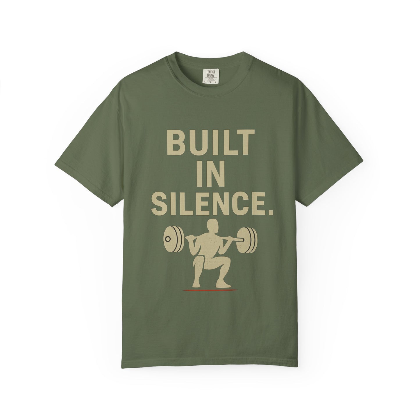 Built in Silence Unisex T-Shirt | Motivational Gym Tee