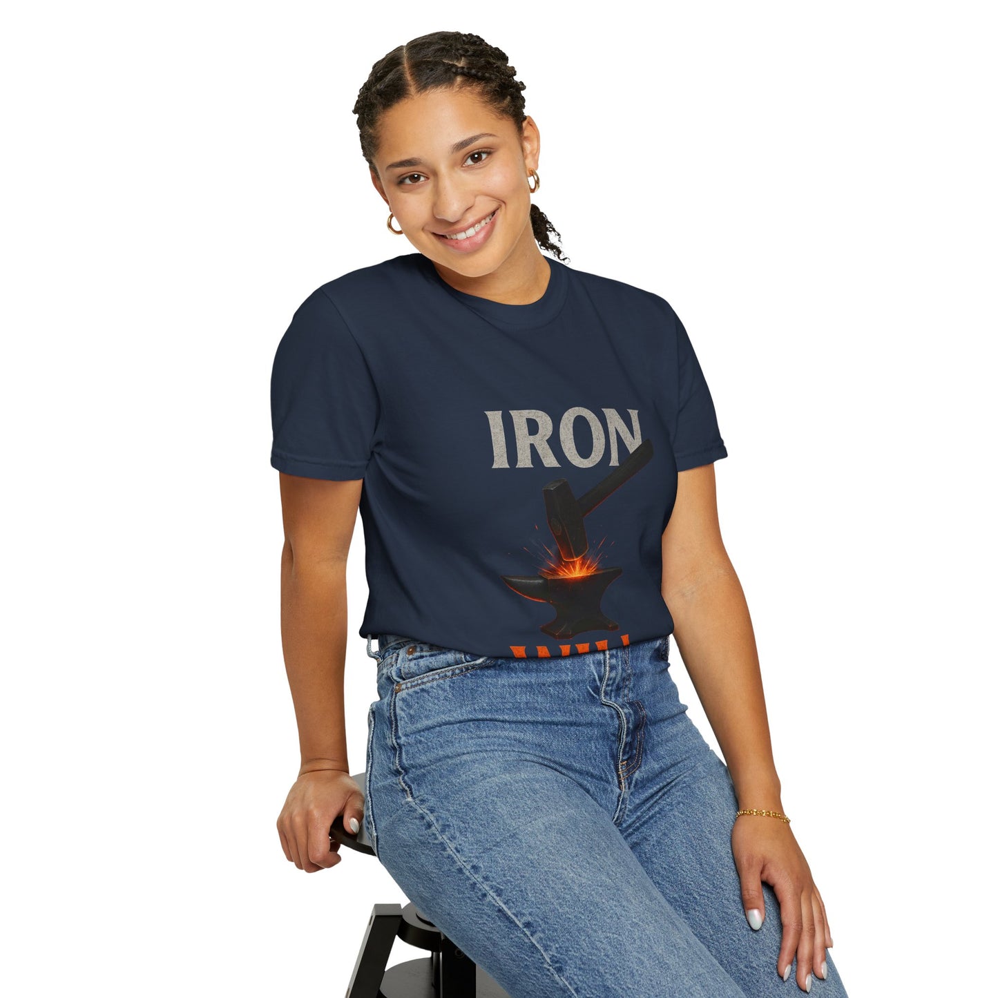 Iron Will Unisex Garment-Dyed T-shirt | Motivational Tee