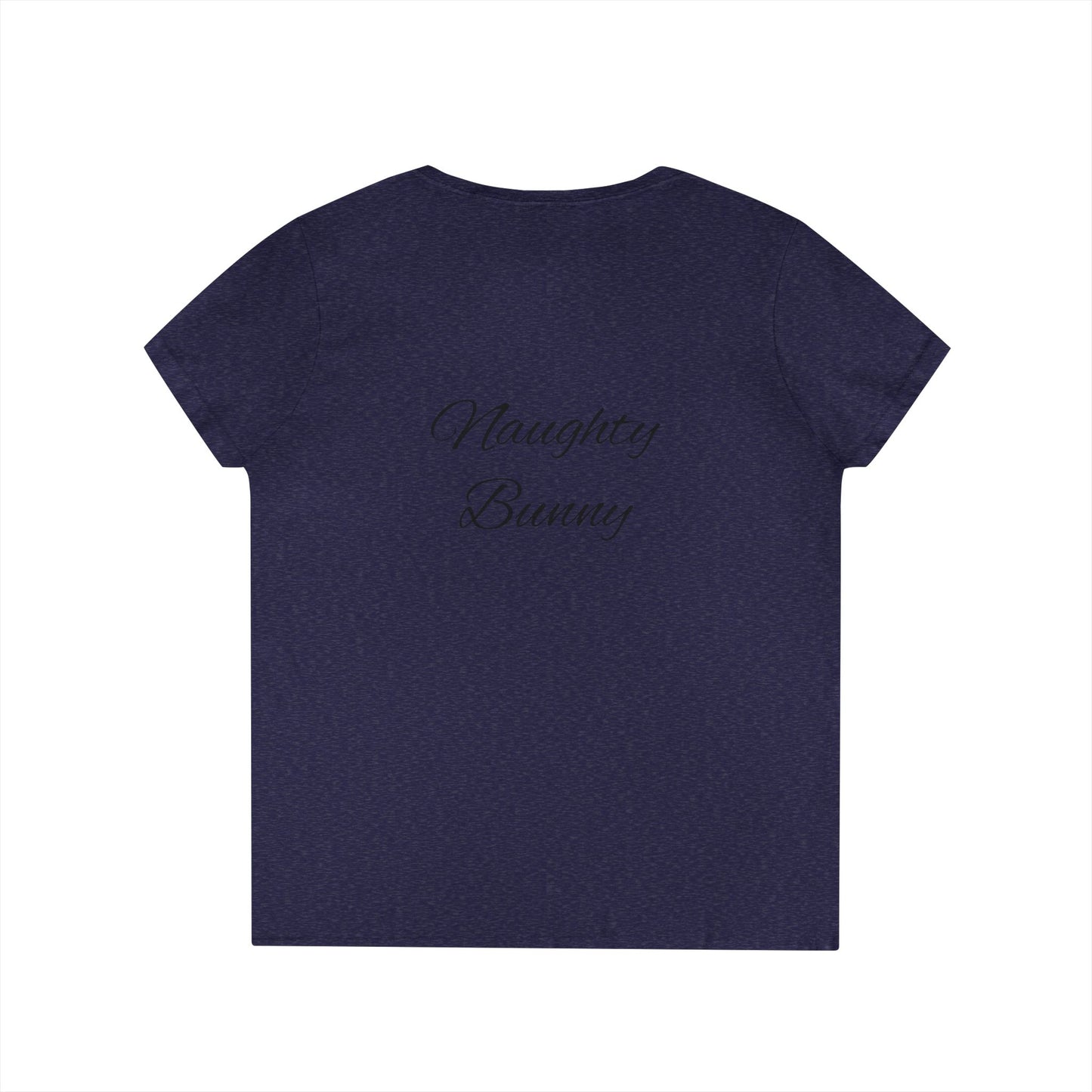 Cute Bunny V-Neck T-Shirt