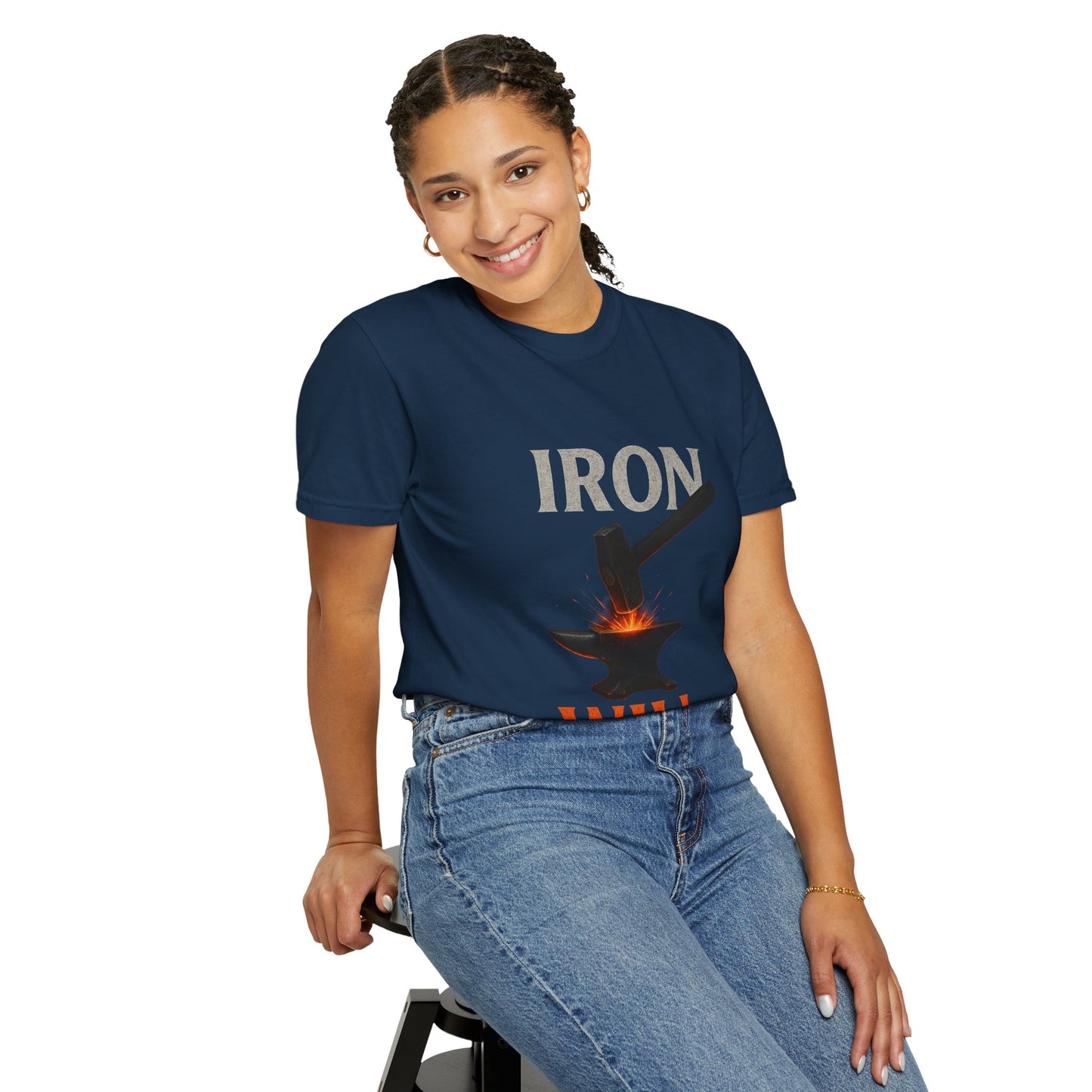 Iron Will Unisex Garment-Dyed T-shirt | Motivational Tee