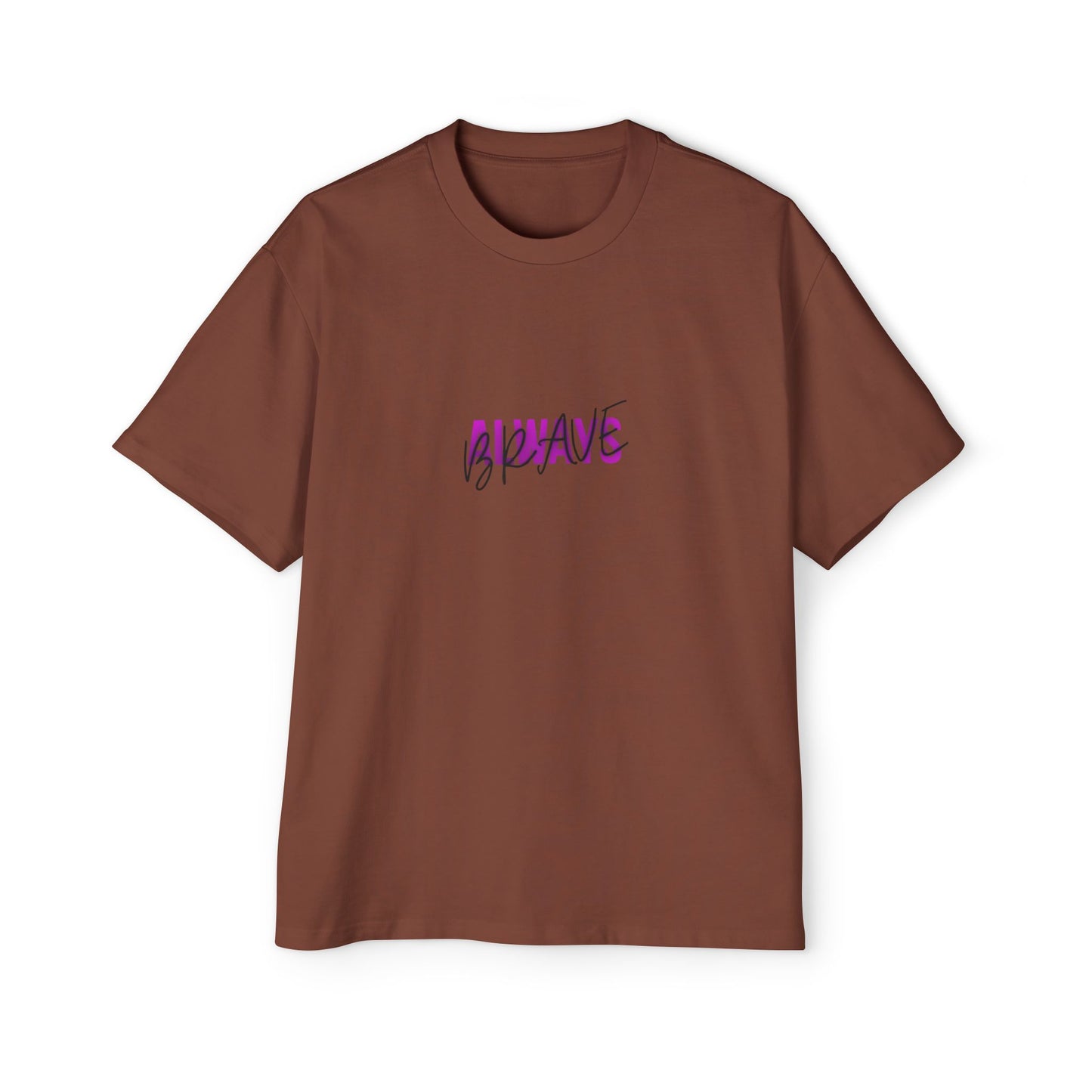Graphic Tee — 'ALWAYS' Text Front & Dark Warrior Back