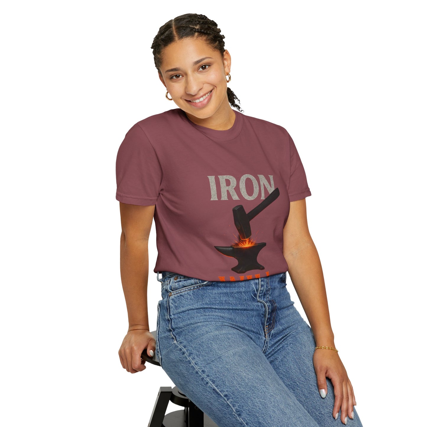 Iron Will Unisex Garment-Dyed T-shirt | Motivational Tee