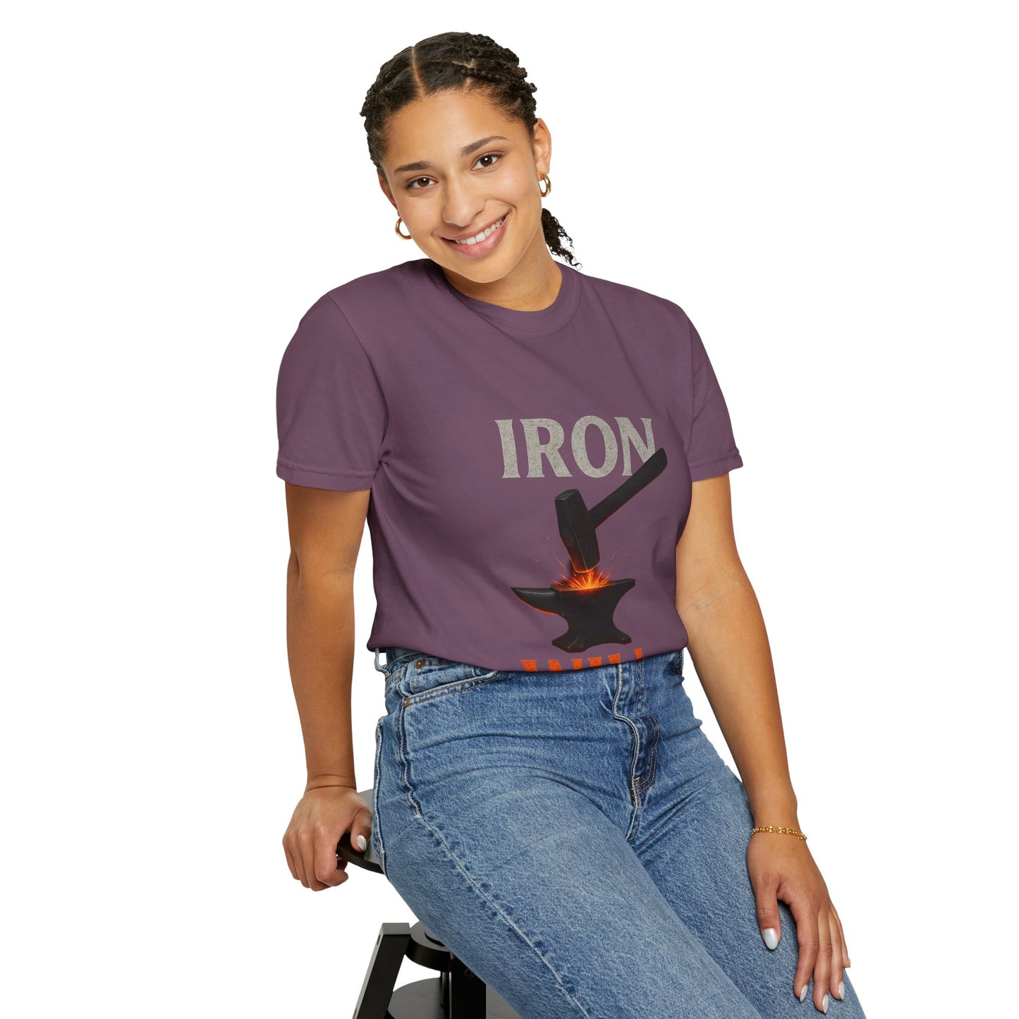 Iron Will Unisex Garment-Dyed T-shirt | Motivational Tee