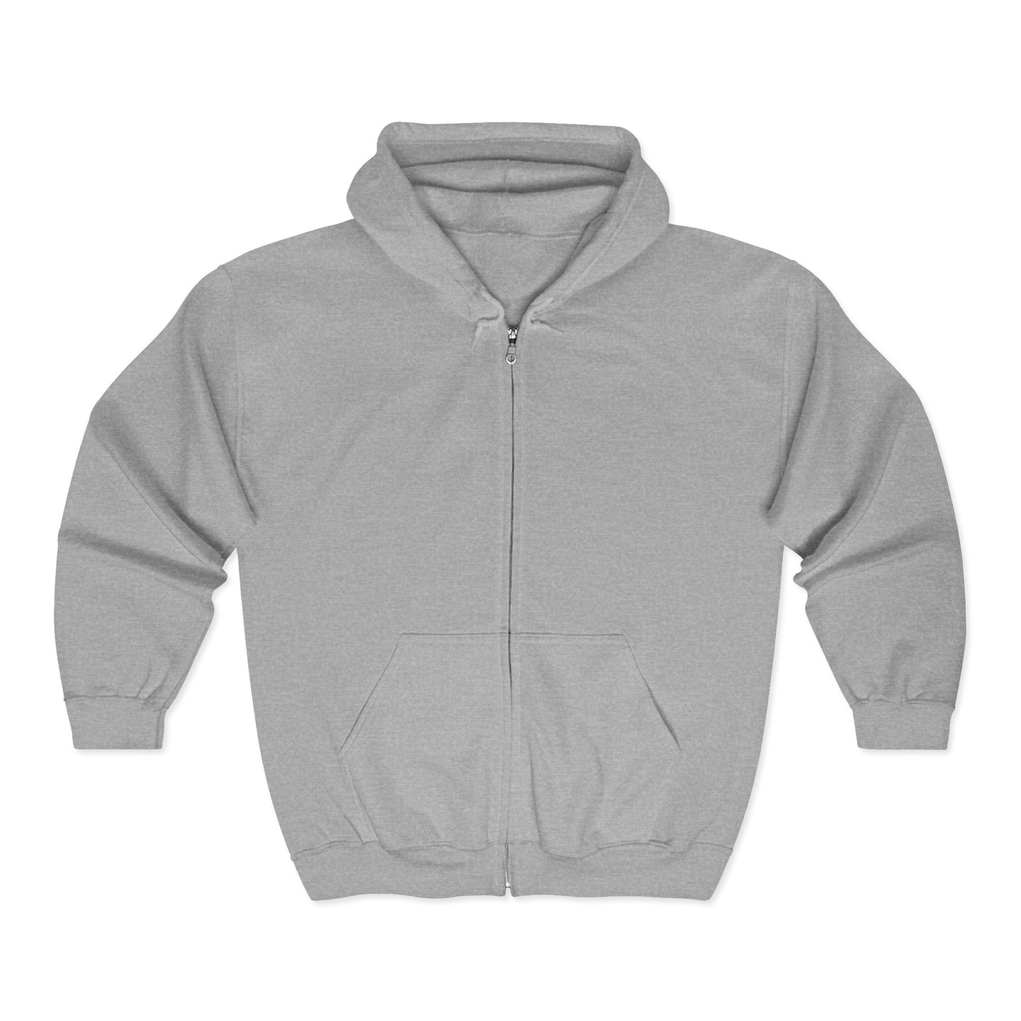 Cozy Unisex Zip Hoodie for Everyday Comfort