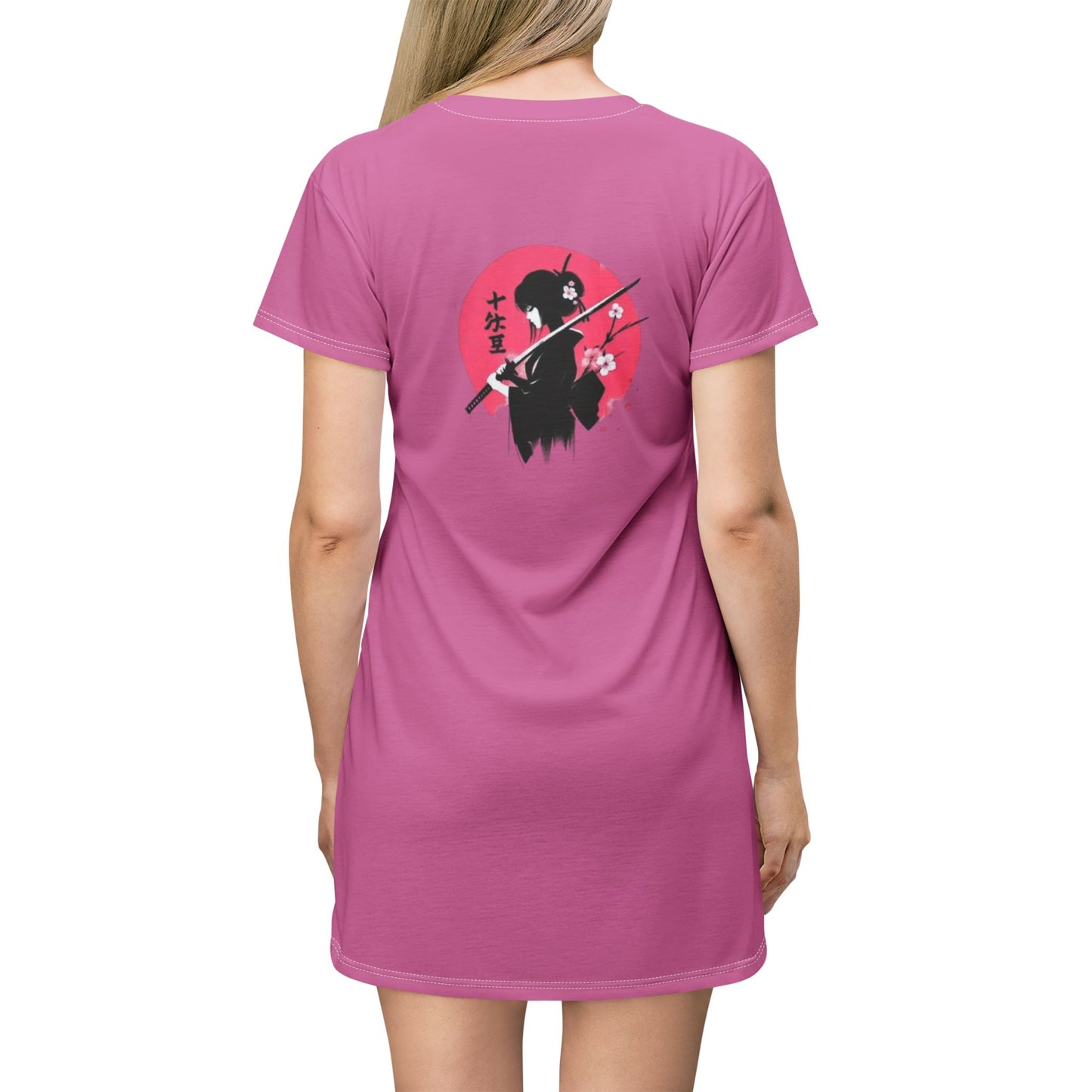 Samurai Romance T-Shirt Dress