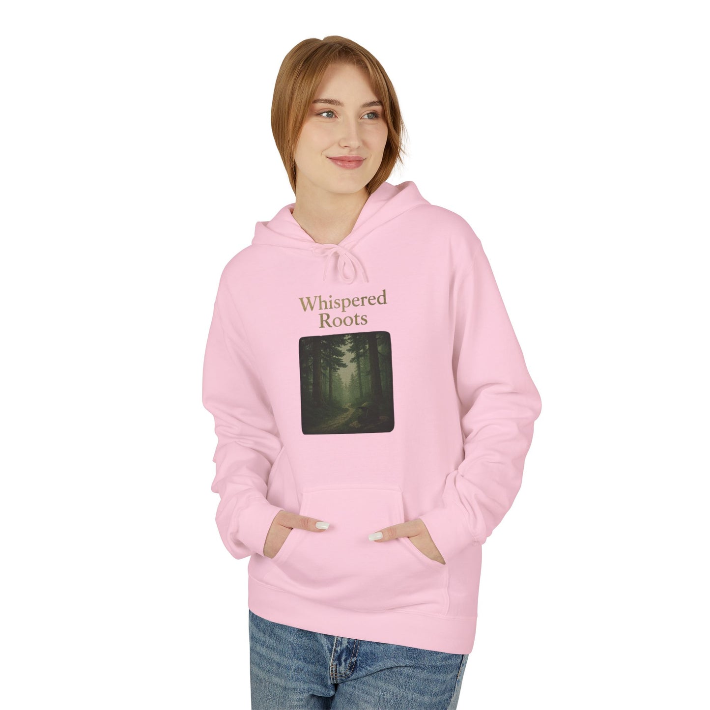 Unisex Whispered Roots Hoodie for Nature Lovers