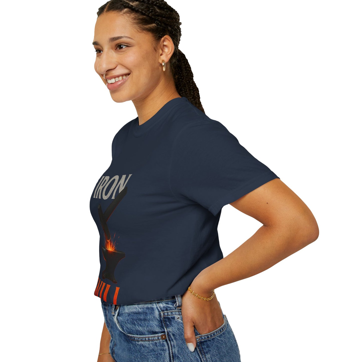 Iron Will Unisex Garment-Dyed T-shirt | Motivational Tee