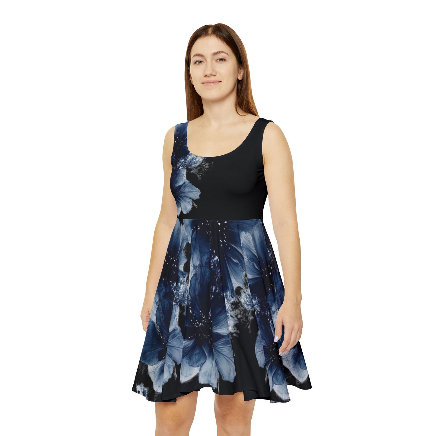 Floral Elegance Women's Skater Dress