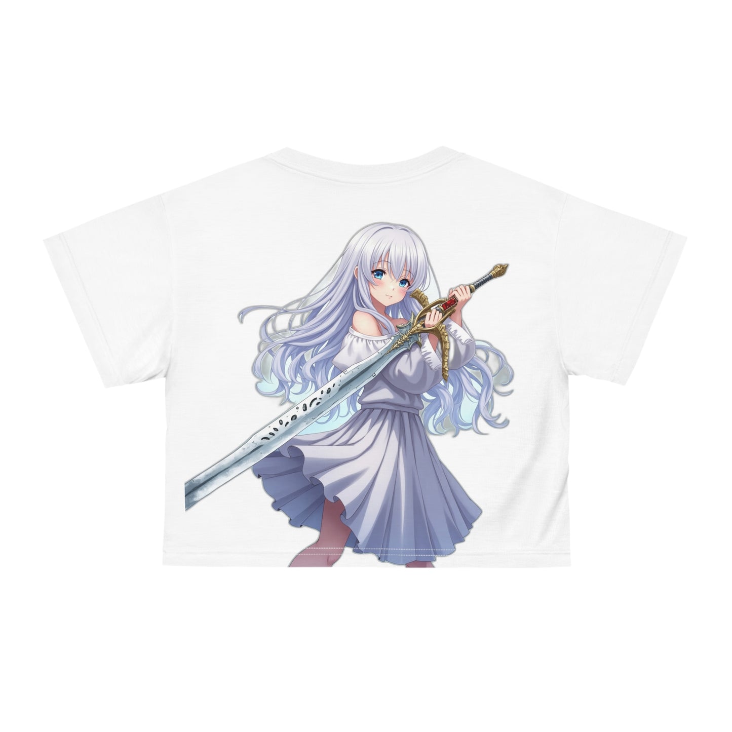 Empowering Warrior Crop Tee