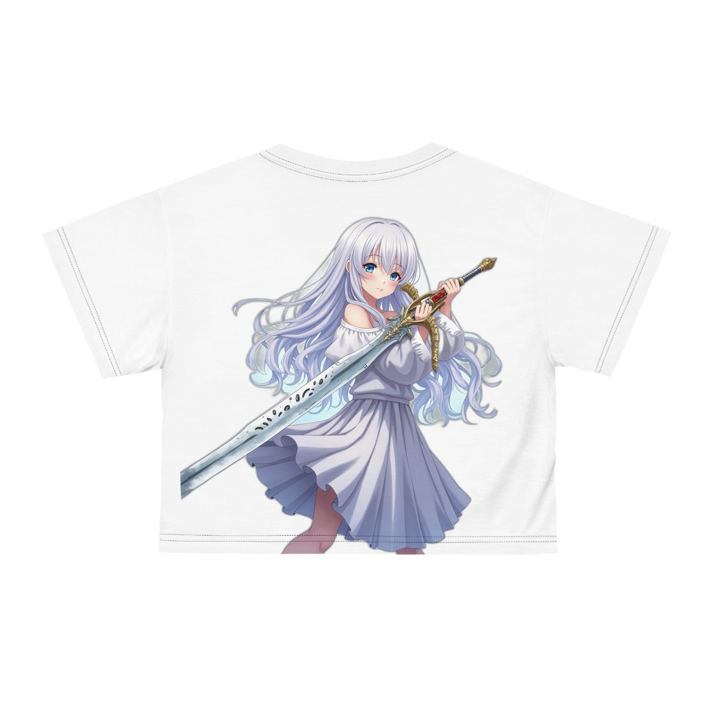 Empowering Warrior Crop Tee