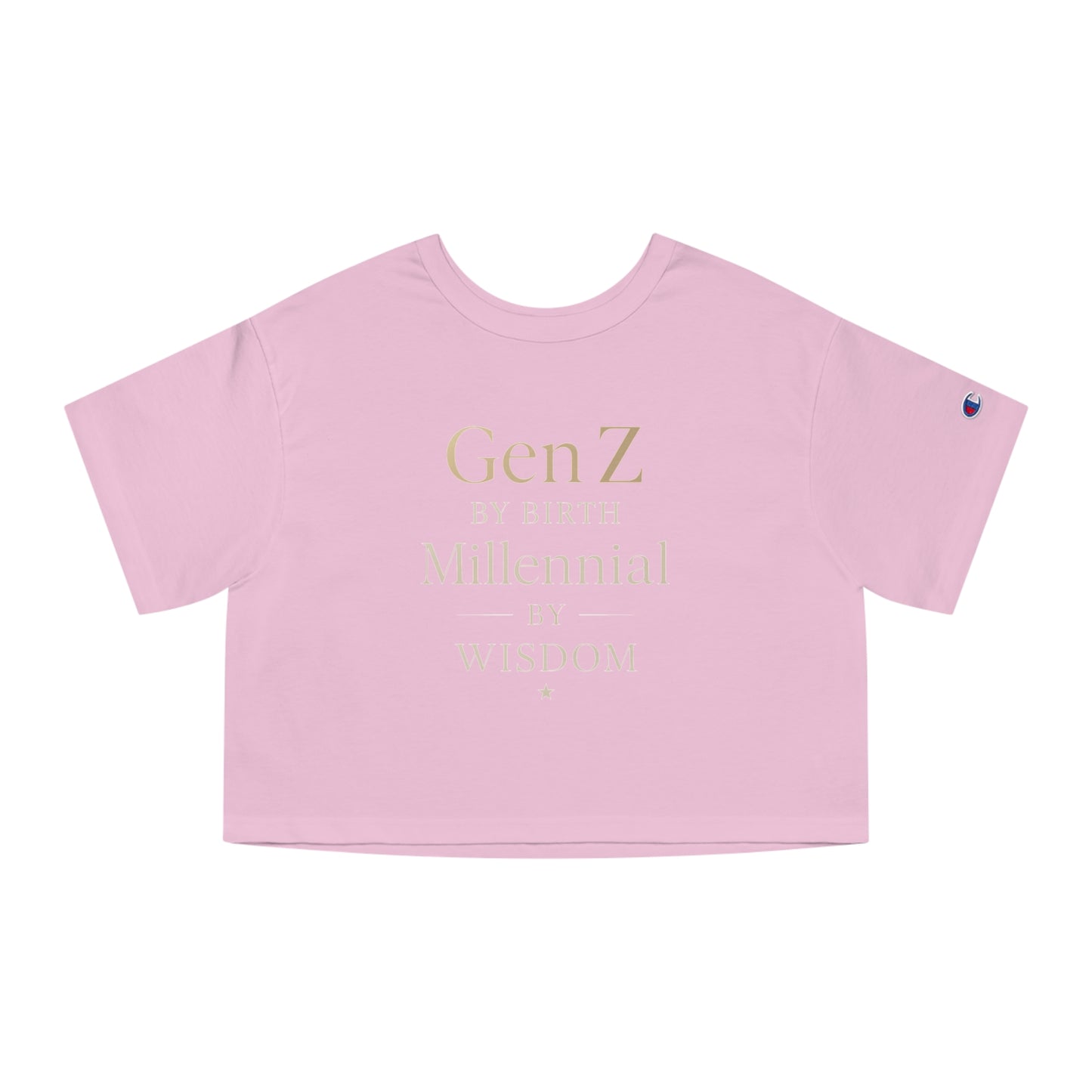 Gen Z & Millennial Heritage Cropped T-Shirt