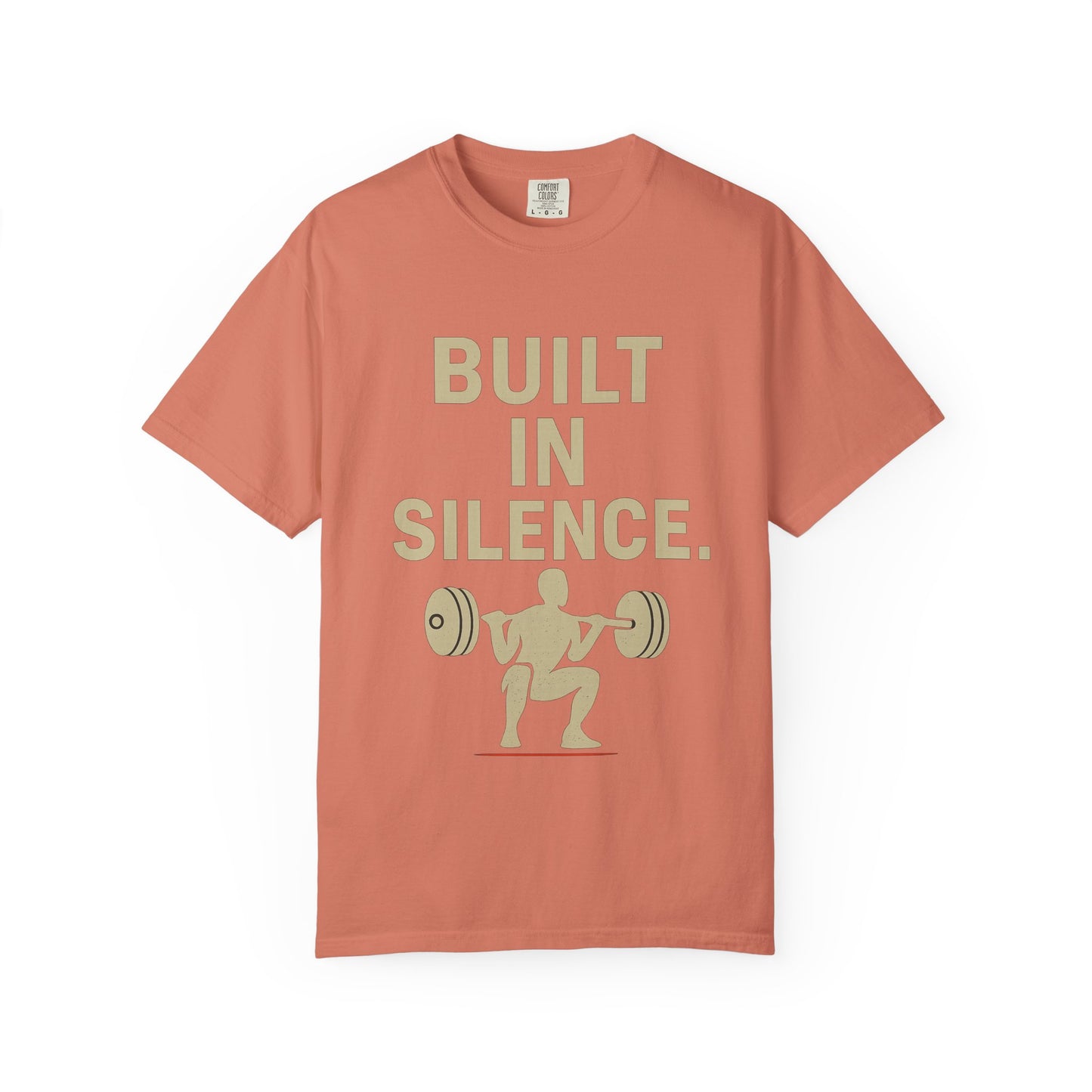 Built in Silence Unisex T-Shirt | Motivational Gym Tee