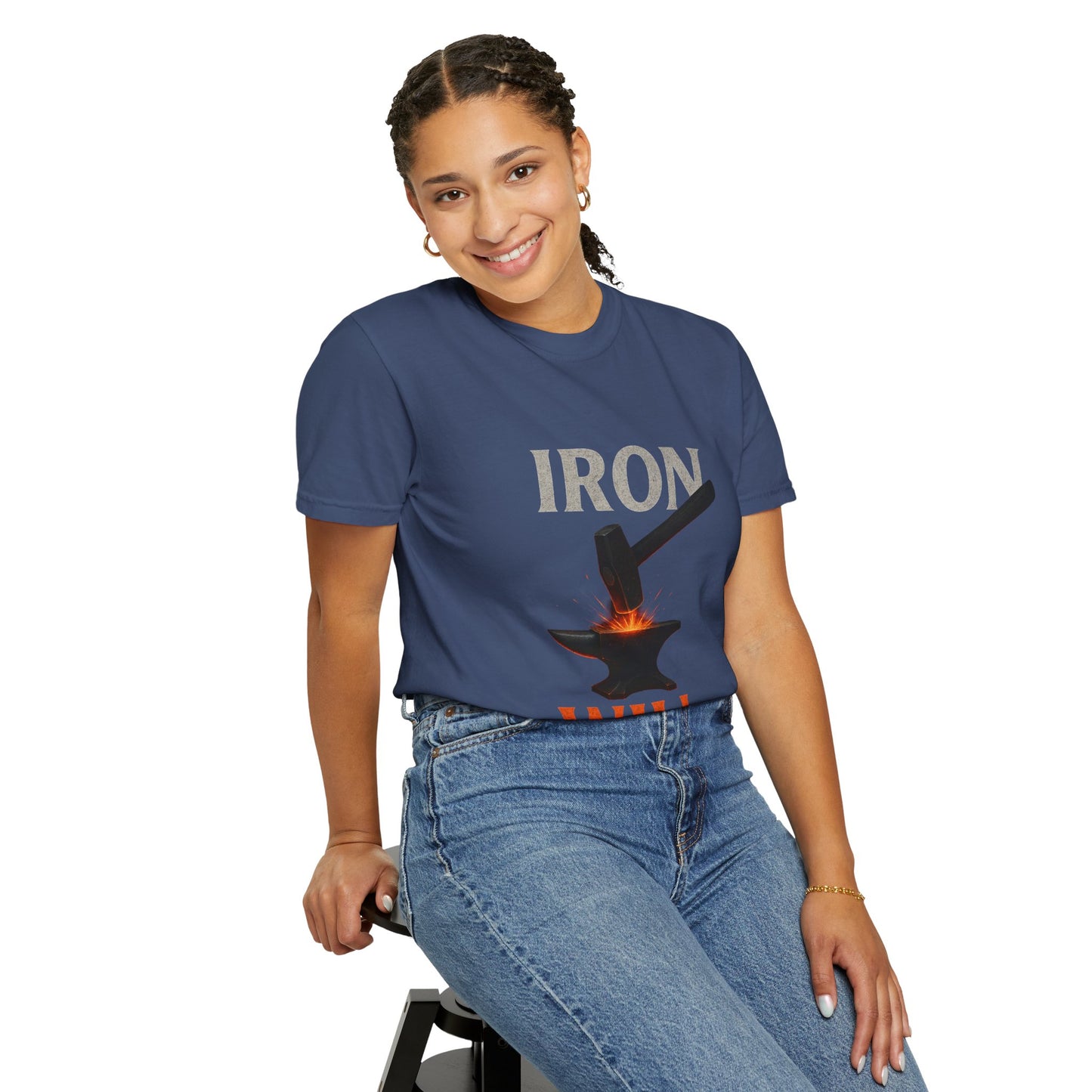 Iron Will Unisex Garment-Dyed T-shirt | Motivational Tee