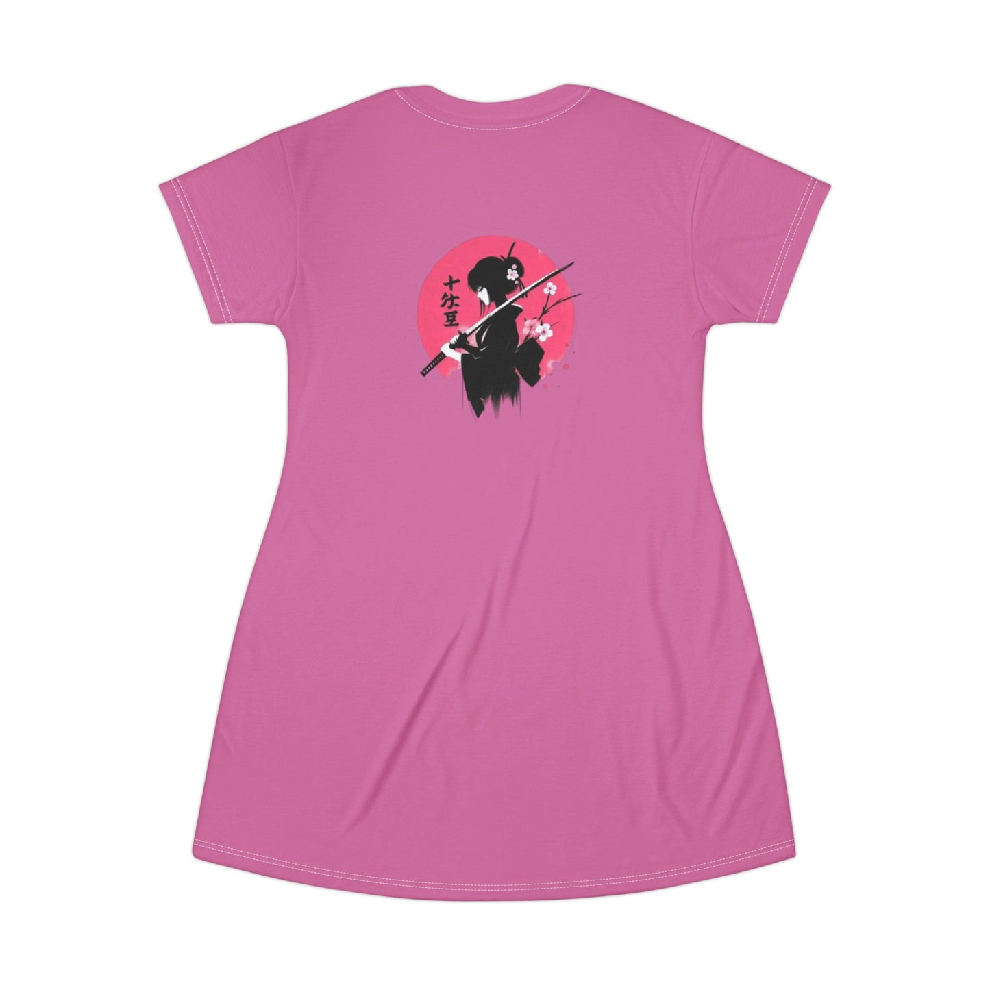 Samurai Romance T-Shirt Dress