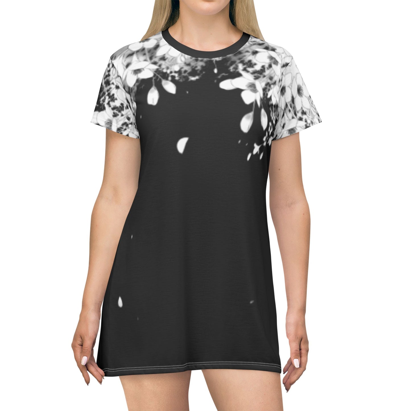Floral Vibe T-Shirt Dress