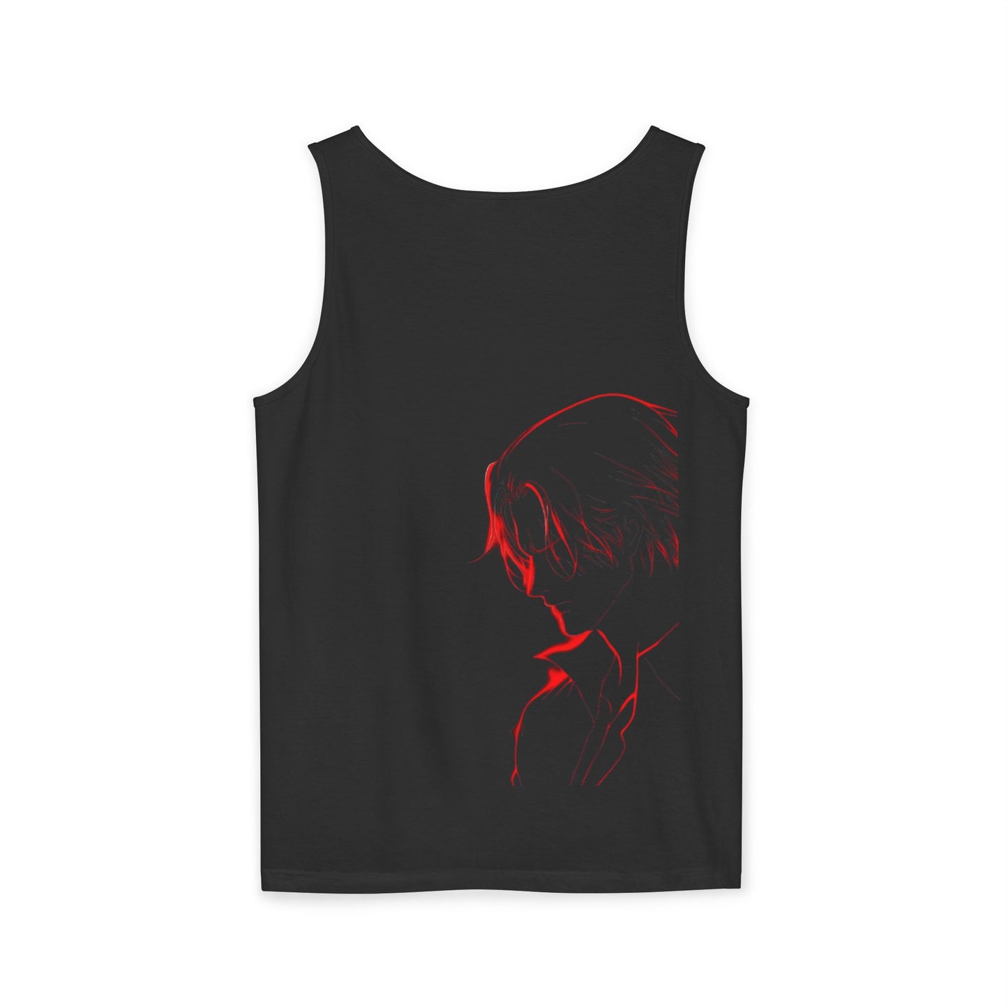 Garment-Dyed Graphic Tank Top